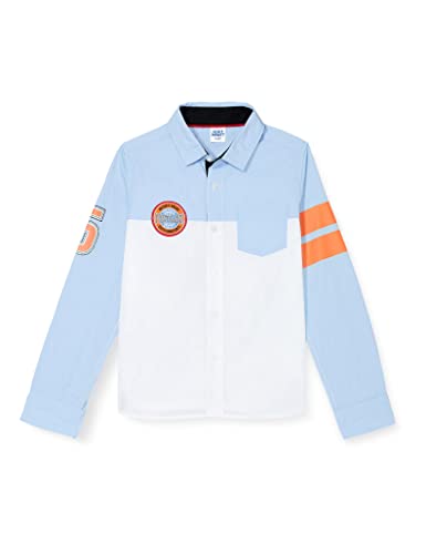 Image of Amazon Brand - Jam & Honey Boy's Regular Shirt (JH-BST-SH-22 White 1 11-12 Years)