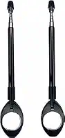 KIT 2 Antena Aparador Corta Linha de Pipa - Moto Retrátil 6 Estágios Especificações: - Inox - Dobrável Guidão Inox - DM SHOPP