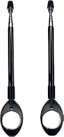 KIT 2 Antena Aparador Corta Linha de Pipa - Moto Retrátil 6 Estágios Especificações: - Inox - Dobrável Guidão Inox - DM SHOPP