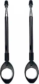 KIT 2 Antena Aparador Corta Linha de Pipa - Moto Retrátil 6 Estágios Especificações: - Inox - Dobrável Guidão Inox - DM SHOPP