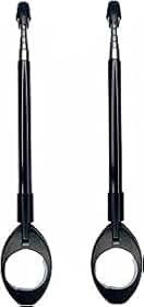KIT 2 Antena Aparador Corta Linha de Pipa - Moto Retrátil 6 Estágios Especificações: - Inox - Dobrável Guidão Inox - DM SHOPP