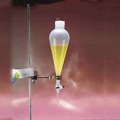 Thermo Scientific Nalgene 1000 ml Squibb Polypropylene Separatory Funnel - 4300-1000 - Each