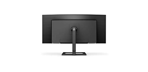 PHILIPS 346E2CUAE, 34 inch WQHD gebogen USB-C docking monitor (3440x1440, 75 Hz, HDMI, DisplayPort, USB-C) zwart - Afbeelding 6
