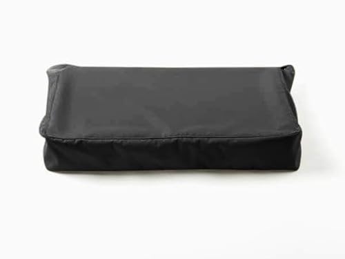 Covermates Outdoor Cable Box Full Cover - Water Resistant Polyester, Double Stitched Seams, Touch Fastener Closure, TV Covers, Full 13W x 11D x 3H, Black