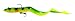 Okuma Fishing Tackle Savage Gear Real Eel Prerigged Slow Sinking Lure, Fire Tiger, 8-Inch - 1 1/3 Ounce