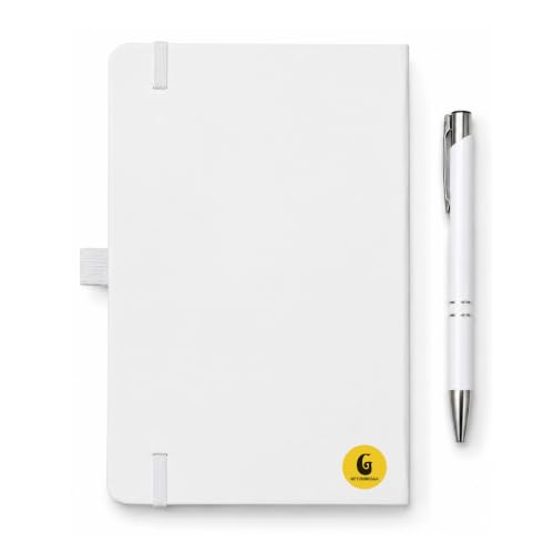 Image of Personalised Diary with Name & Engraved Metal Ball Pen for Men & Women | Customised Hard Board Notebook with 150 Ruled Pages | Custom Diary Pen Gift Set for Employees, Diwali Gifts for Men & Womens Corporate Gifts - Future