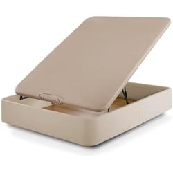 Canapé Polipiel BEZEN Canapé Polipiel Deluxe | Color Beige | 35 cm de Alto | Tapizados en Polipiel | 150x190 cm