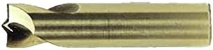 37240 Type 492-D Cobalt Gold Spur Point Spotweld Drill Bit (5 Pack), 6.5mm/1.49"