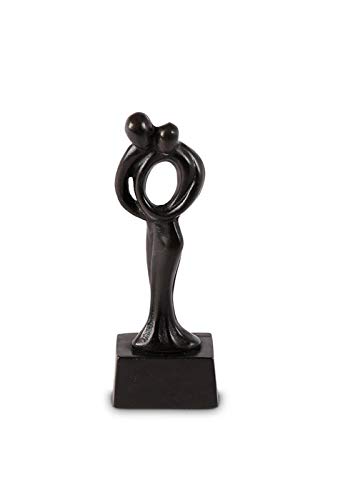 Mini-urne en bronze Solidaire : sculpture funéraire décorative pour cendres