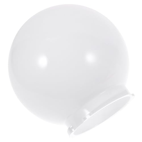 Alipis Paralume Sferico in Acrilico Bianco Copertura Resistente Per Lampada Da Esterno E Interni Paralume Per Lampioni Applique E Soffitto
