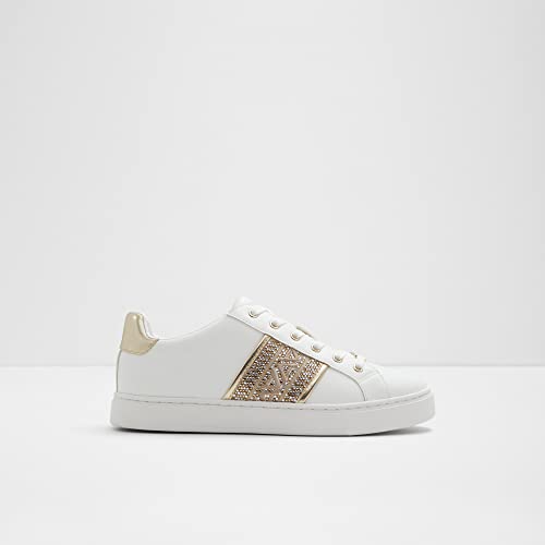 Image of Aldo Womens Phiobe100 White Women Synthetic Sneakers Platform