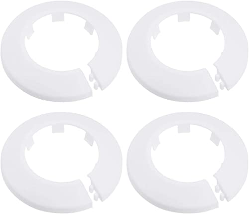 XYWHPGV 43-44mm Pipe Cover Decoration PP Radiator Shield Water Pipe Wall Cover 4pcs(ddfea c40f7 1760b 96073 3c9aa 09374