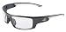 Bullhead Safety Eyewear BH991AF Dorado, Pearl Gray Frame, Clear Anti-Fog Lens, Black TPR Nose & White Temple Sleeve (1 Pair)