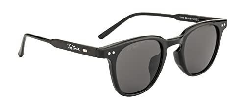 Image of Ted Smith Men's Women's UV Protection Acetate Square Sunglasses