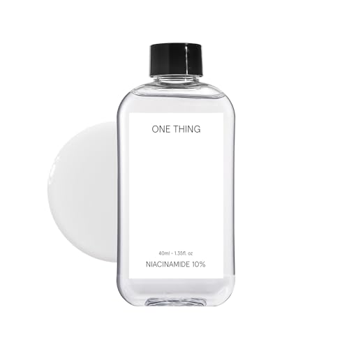One Thing Niacinamide 10% - Brightening Face Toner | Fades Acne Marks & Blemishes, Soothes Breakouts, Controls Excess Sebum/Oil, Evens Skin Tone & Texture, Reduces Fine Lines for Glowing Skin, 40ml