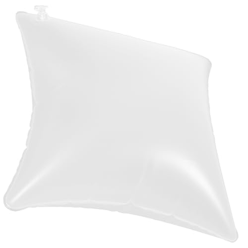 ETHZZLE Transparent Inflatable Couch Pillow Insert Versatile Camping Cushion for Outdoor Use Easy to Clean Material for Living Room Bedroom Car Seats and More