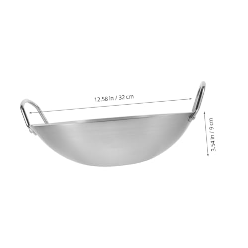 Sartén Wok Profunda de Acero Inoxidable Garneck miniatura 2