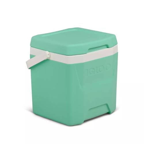Image of Igloos Cooler Hard-Sided Ice Chest, Insulated Portable Cooler, Heavy-Duty, Leak-Resistant Lid, Lightweight Ergonomic Handle