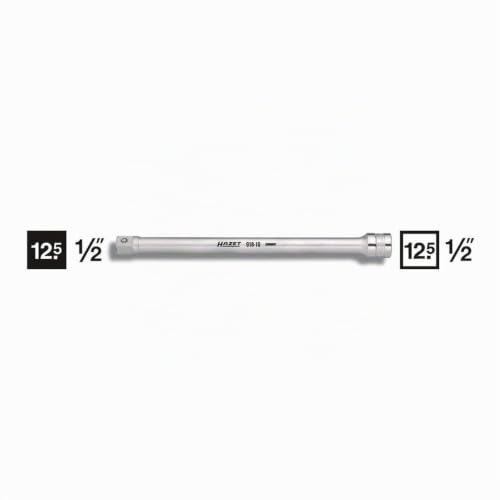 HAZET Verlängerung 918-10, 1/2 Zoll (12,5 mm) Vierkant, Kugelsicherung – Ansicht 3