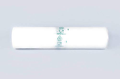 Rolls Fruit and Vegetable Clear Plastic Butcher Bags - High Density Poly/Polythene (1000 Bags)