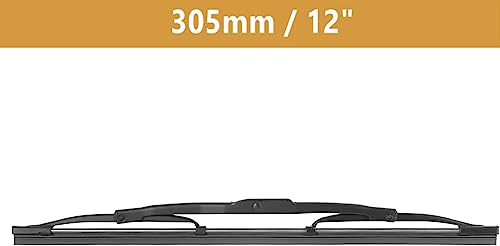 Kit bras d'essuie-glace arrière 305 mm Volvo V60 résout vitre arrière floue - 5