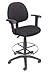 Boss Drafting Stool in Black - B1616-BK