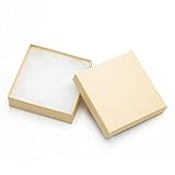 Magicool 20 Pack 3.5x3.5x1 Inch Cardboard Jewelry Boxes,Used for Necklaces,Bracelets,Earrings,Jewelr