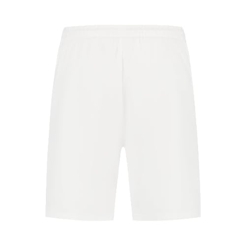 DUNLOP Herren Club Mens Woven 7 Inch Tennis-Shorts, Weiß, L EU