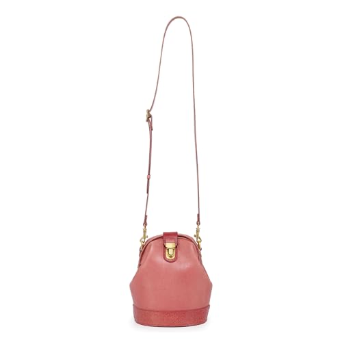 Image of OLD TREND Doctor Bucket Crossbody Handbag | Luxurious and Versatile Bag for Women | Genuine Cowhide Leather