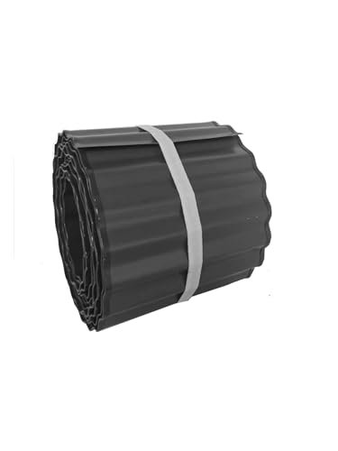 Metal Landscape Edging Border,6 inch × 20 feet Corrugated Garden