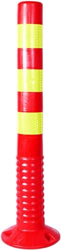 Poteau en plastique flexible renforcé absorbant les chocs pour zone sensible