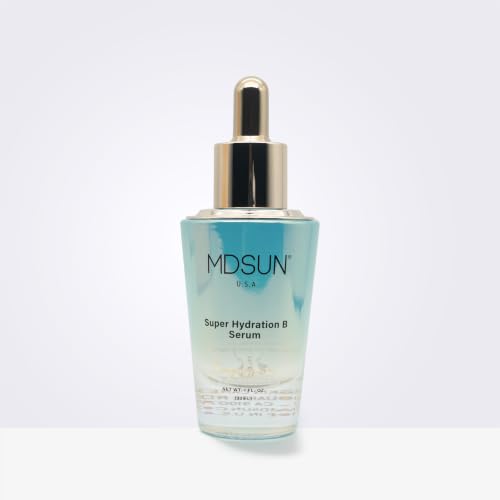 MDSUN Super Hydration B Serum, Face Serum, Antioxidant & Anti-Aging Formula, Best to Hydrate, Moisturize & Reduce Lines, Wrinkles, Uneven skin tone 30mL