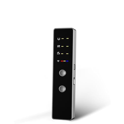 DBJIBF Détecteur Micro Espion, Détecteur De Caméra Espion, Détecteur Anti-Espion Bug, Scanner De Traceur GPS Anti-Espion, DéTecteur D'éCoute GSM GPS...