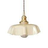 【Dimensions du Lustre Moderne】Dimensions de l'abat-jour du lustre de salon : 25 x 16 cm ; diamètre de la base métallique : 10 cm ; cordon réglable : 100 cm (longueur réglable) ; ampoule : culot E27 (ampoule non incluse), compatible avec les ampoules à incandescence, LED, CFL et halogènes.