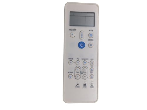 Image of Ac Remote Control Compatible For Carrier Ac Remote /Carrier Split Ac Remote, White