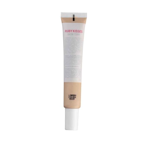 Ruby Kisses Skin Tint Base Fluida Efeito Natural Cor 122 -