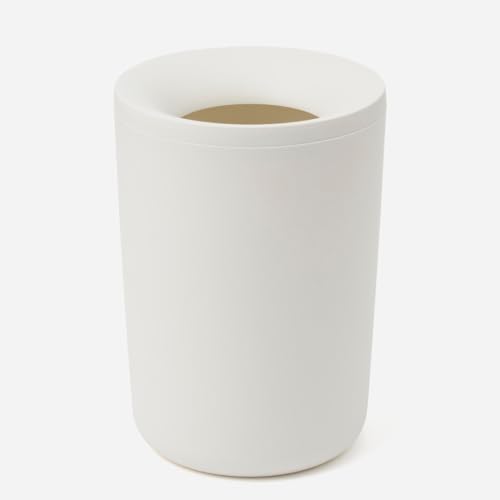 [ケユカ] KEYUCA pist ダストボックス 10L 袋止め金具付 ホワイト