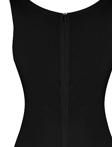 Image of ANGEL FASHIONS Women's Sheer Gold Sequined Black Splicing Evening Dress