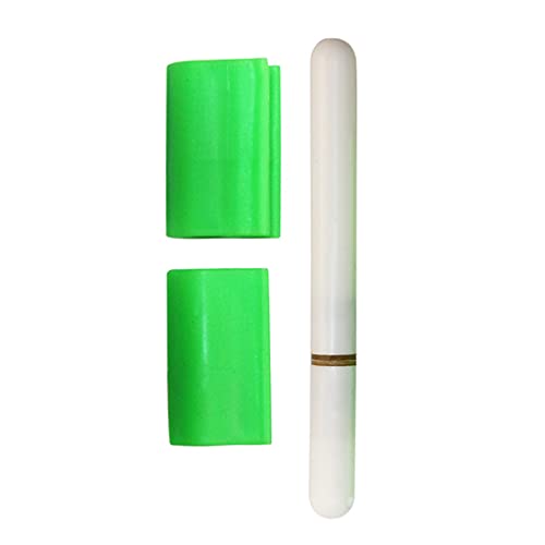 Mllepjdh Barra de luz LED con punta de caña de pescar, bastón luminoso, útil para pesca nocturna, impermeable, luz fluorescente