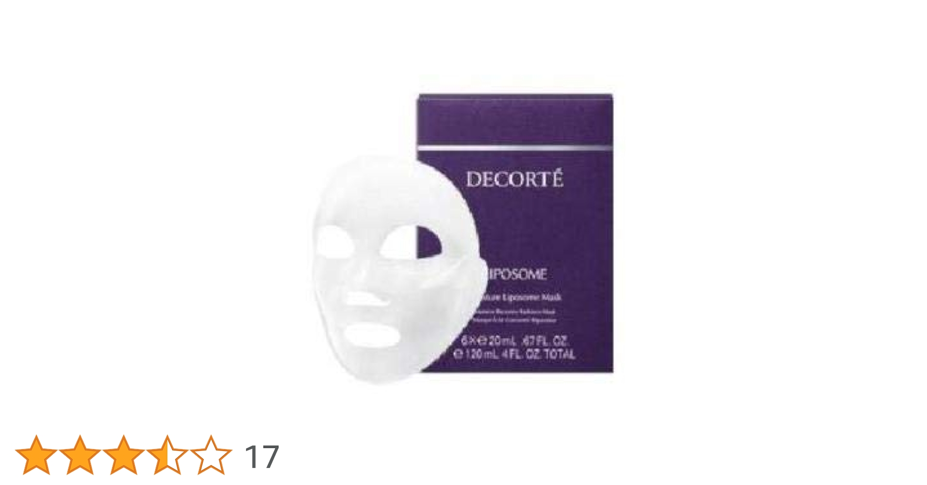 Amazon.co.jp: コスメデコルテ モイスチュア リポソーム マスク 20ml×6