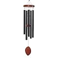 ASTARIN 36" Large Wind Chimes Outdoor – Deep Tone Memorial WindChimes with 5 Tuned Aluminum Tubes, Heavy-Duty Metal Wind Chime for Garden, Patio, Yard, Sympathy & Funeral Gift (Black)