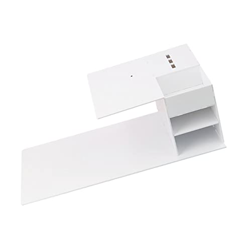 NOLITOY 取り外し可能なアクリル嫁接まげエクステ枕棚 多機能仕切り付きツールディスプレイスタンド プロ仕様および家用収納用