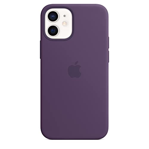 Image of Apple iPhone 12 mini Silicone Case with MagSafe - Amethyst