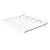 Carlton Marquette 42" x 34" Single or Double-Threshold Shower Pan Base with Center Drain and Removable Flange in Glossy White