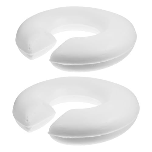 Coussin facial ergonomique en U lot de 2 appui-tête à mémoire de forme pour confort post-opératoire