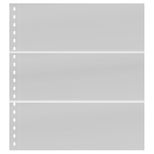 Fundas Lindner 851P con separador negro para billetes pack de 10 unidades 2