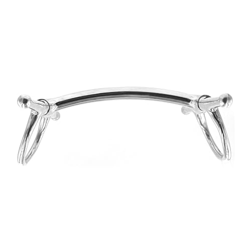 Equine Smile ES0100 Gebiss ErgoBit Bit Knebeltrense Schenkeltrense Stangengebiss Stange Gebissstärke 16 mm (12.5 cm)