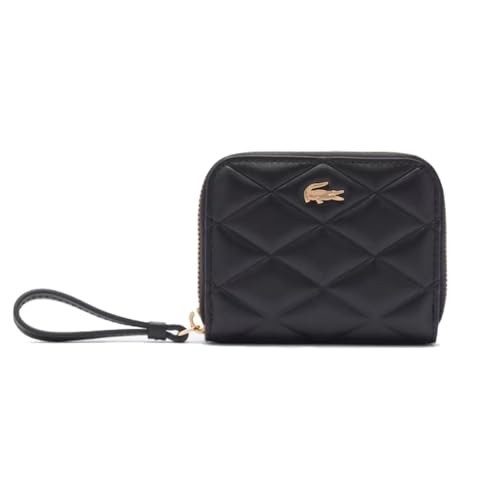 [ラコステ] [公式] クロコダイル キルティングレザーラウンドジップミニウォレットNF5120EE00000
