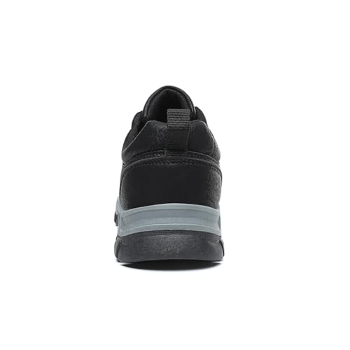 Image of Men's Lace Up Casual Fashion Non-Slip Microfiber Leather Shoes
