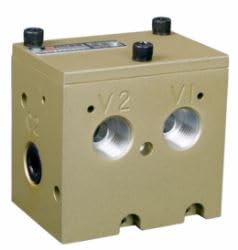 ROSS CONTROLS 2768C4900 PO Check Valve, Pressure Controlled, Dual 2/2, Inline, Without Pressure